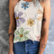 Printed Round Neck Tank