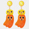 Halloween Ghost Shape Dangle Earrings
