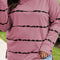 Plus Size Round Neck Dropped Shoulder Sweatshirt